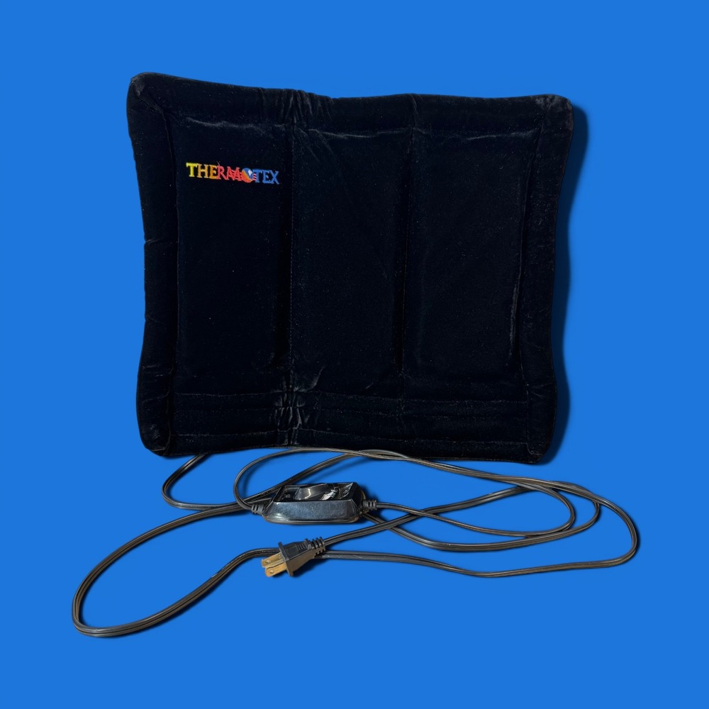 Thermotex Platinum Far Infrared Heating Pad TT550 Black Corded Heat Therapy